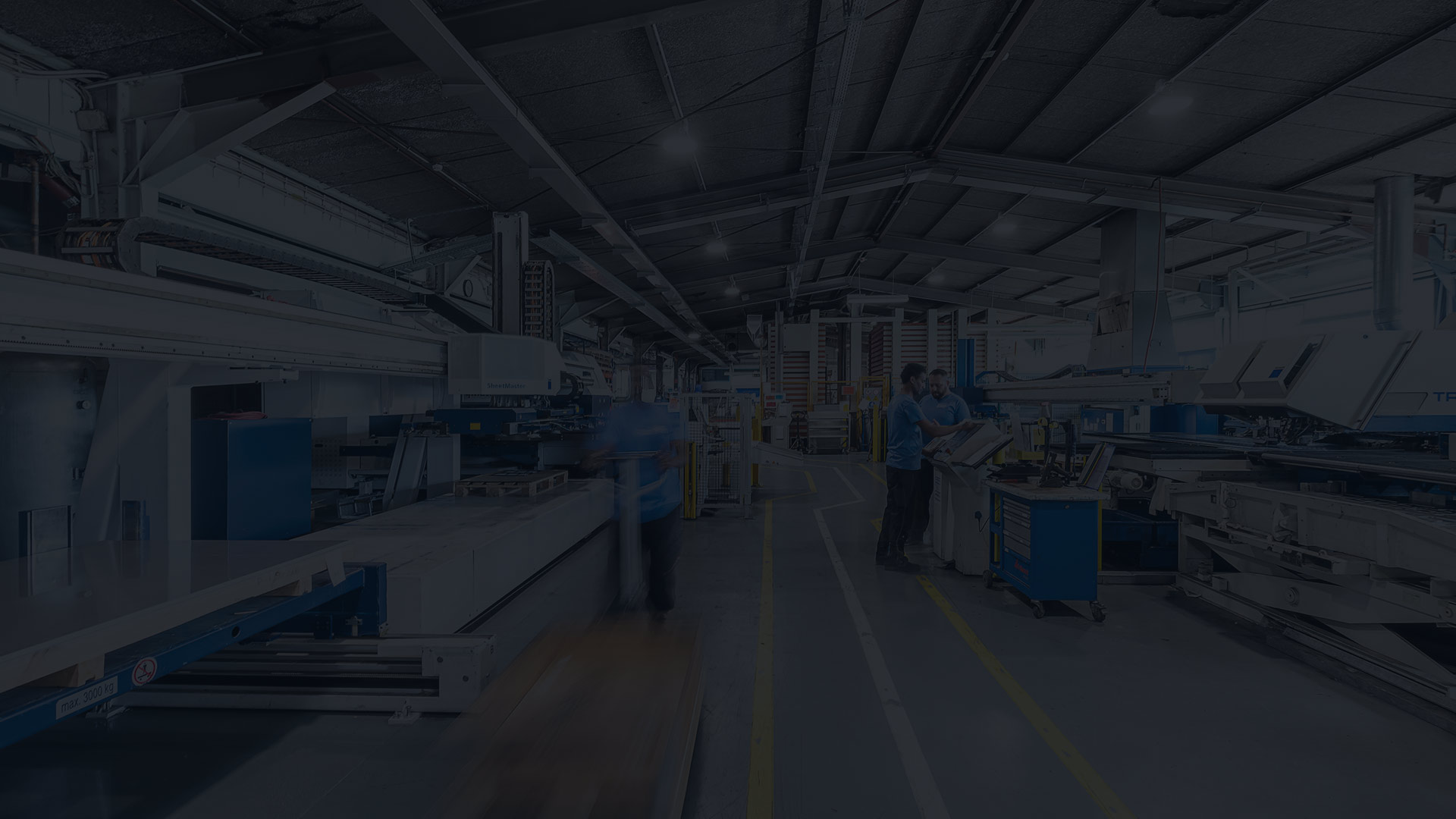 Hintergrundbild zu Produktion bei Deinzermetall